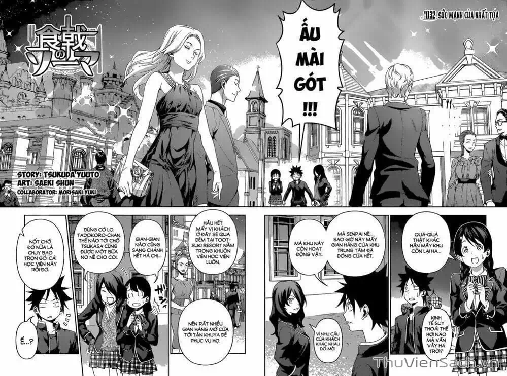 Truyện Tranh Vua Bếp Soma - Cuộc Chiến Ẩm Thực trang 7