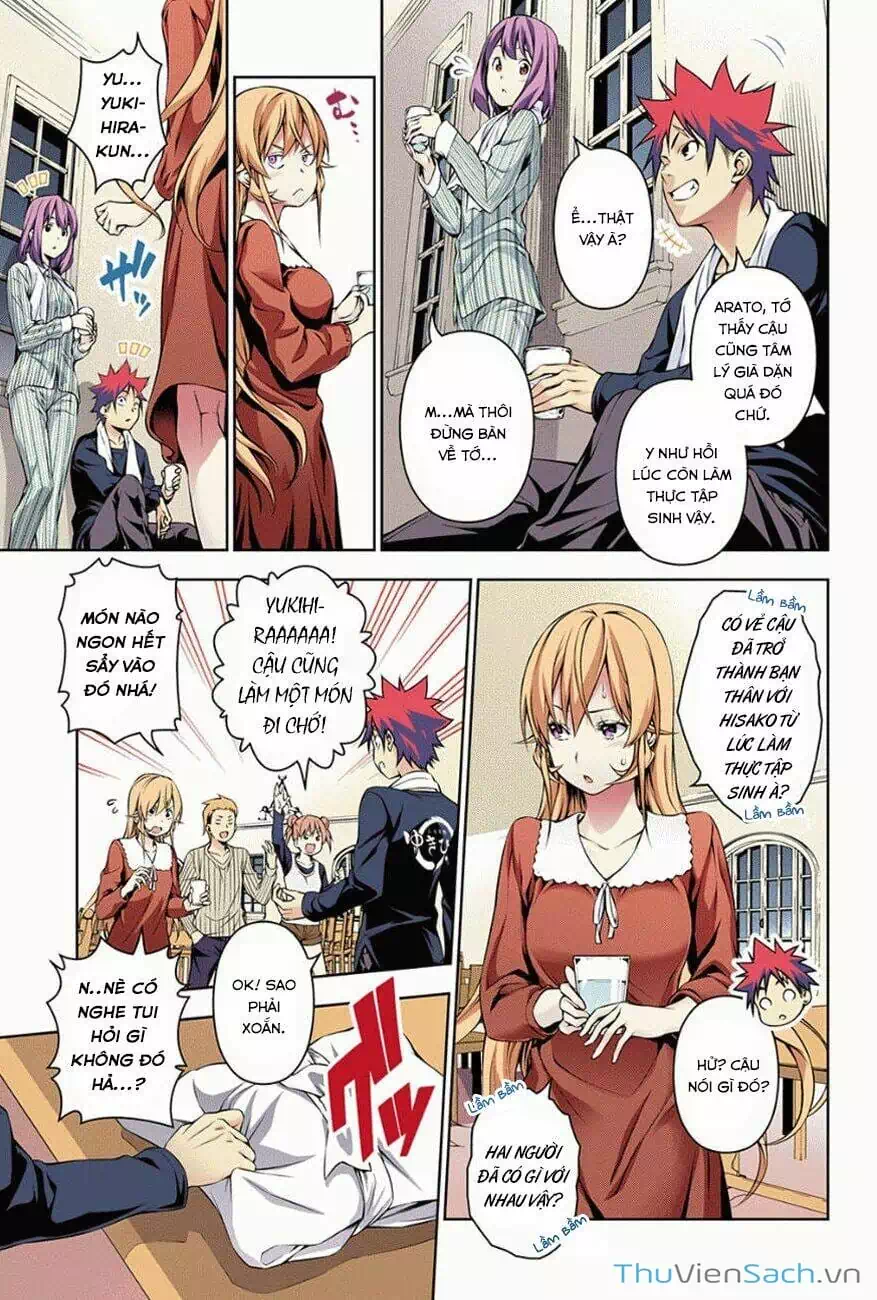 Truyện Tranh Vua Bếp Soma - Cuộc Chiến Ẩm Thực trang 7