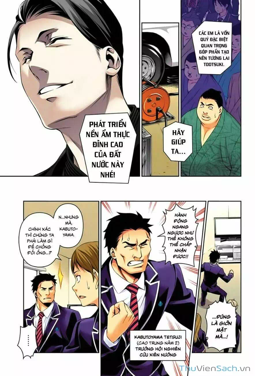 Truyện Tranh Vua Bếp Soma - Cuộc Chiến Ẩm Thực trang 7