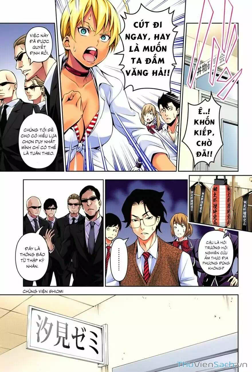 Truyện Tranh Vua Bếp Soma - Cuộc Chiến Ẩm Thực trang 7