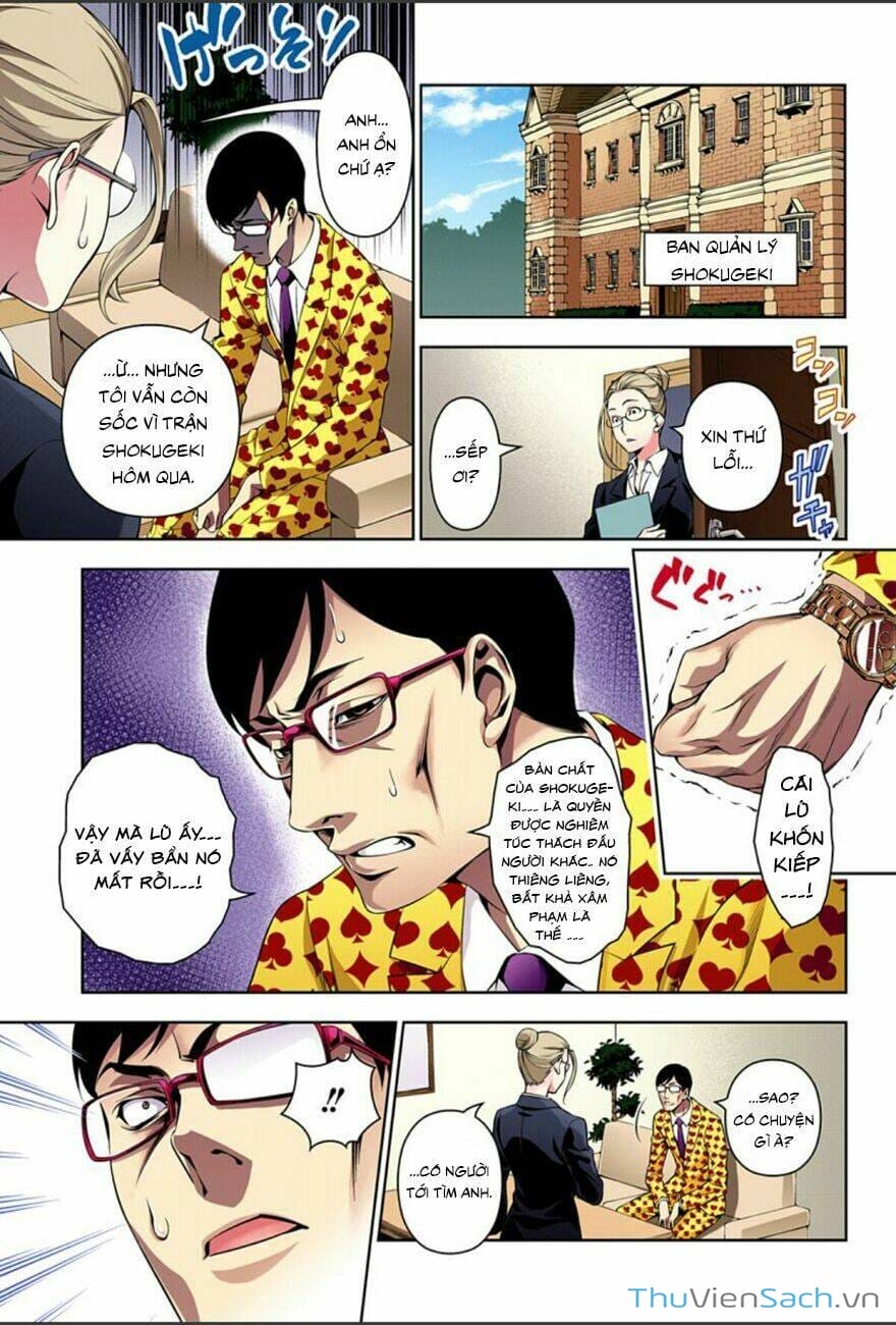 Truyện Tranh Vua Bếp Soma - Cuộc Chiến Ẩm Thực trang 7