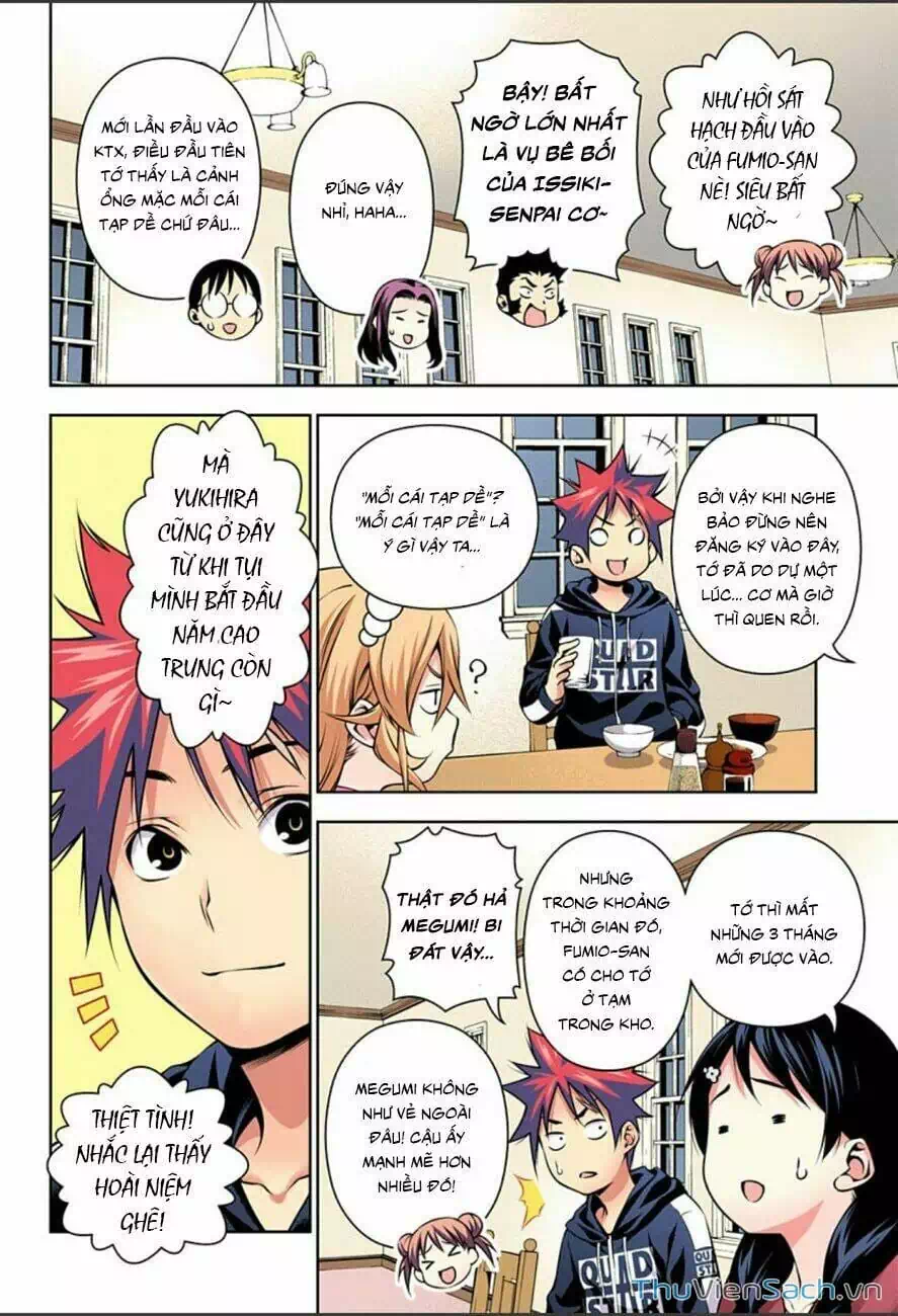 Truyện Tranh Vua Bếp Soma - Cuộc Chiến Ẩm Thực trang 7