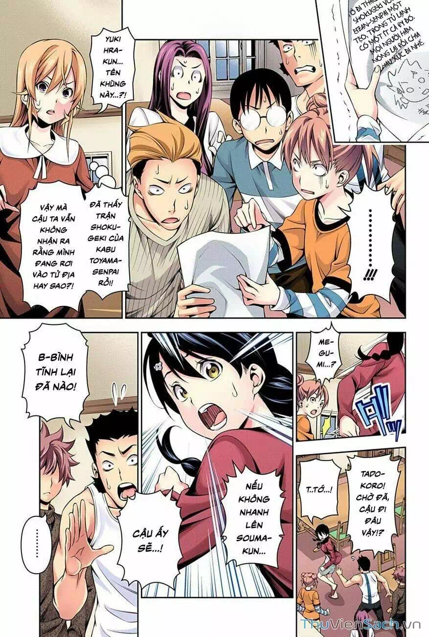 Truyện Tranh Vua Bếp Soma - Cuộc Chiến Ẩm Thực trang 7