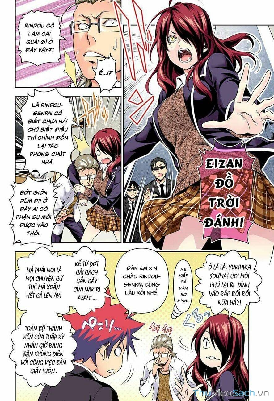 Truyện Tranh Vua Bếp Soma - Cuộc Chiến Ẩm Thực trang 7