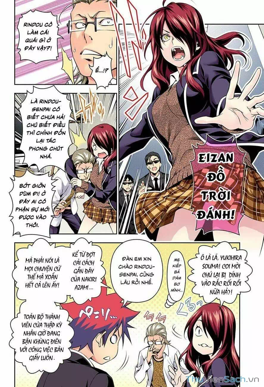 Truyện Tranh Vua Bếp Soma - Cuộc Chiến Ẩm Thực trang 7