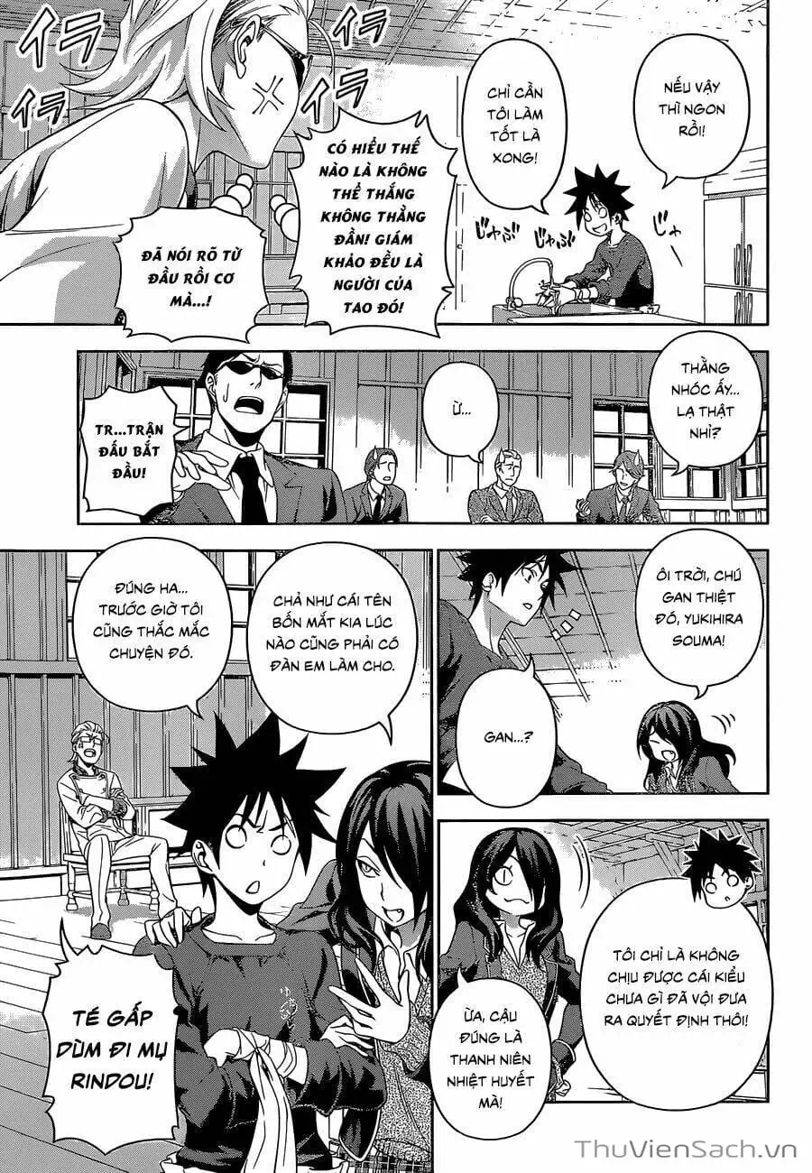 Truyện Tranh Vua Bếp Soma - Cuộc Chiến Ẩm Thực trang 7