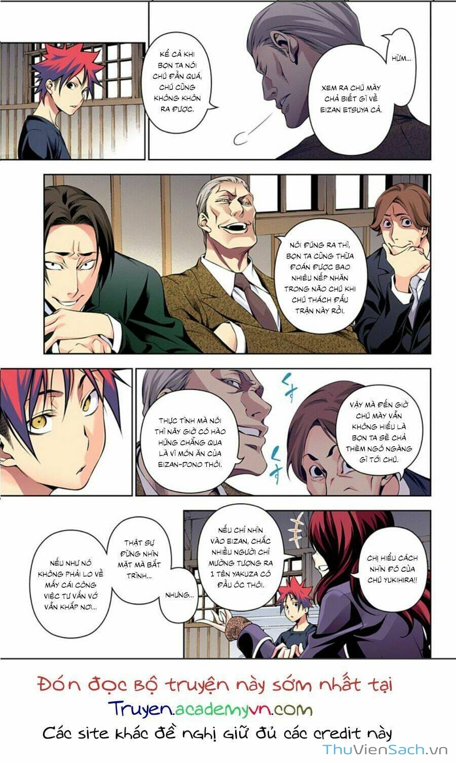 Truyện Tranh Vua Bếp Soma - Cuộc Chiến Ẩm Thực trang 7