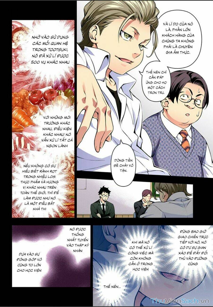 Truyện Tranh Vua Bếp Soma - Cuộc Chiến Ẩm Thực trang 7