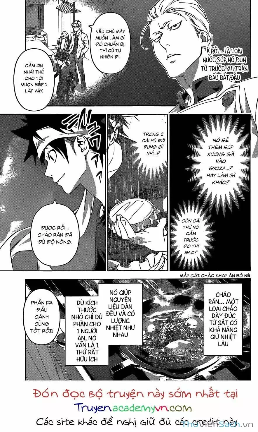 Truyện Tranh Vua Bếp Soma - Cuộc Chiến Ẩm Thực trang 7