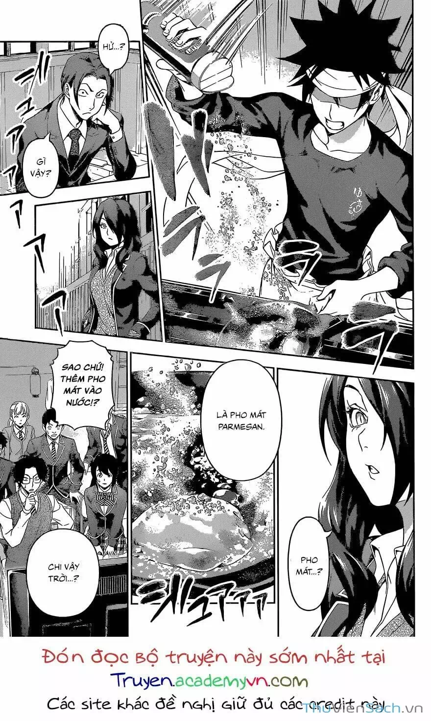 Truyện Tranh Vua Bếp Soma - Cuộc Chiến Ẩm Thực trang 7