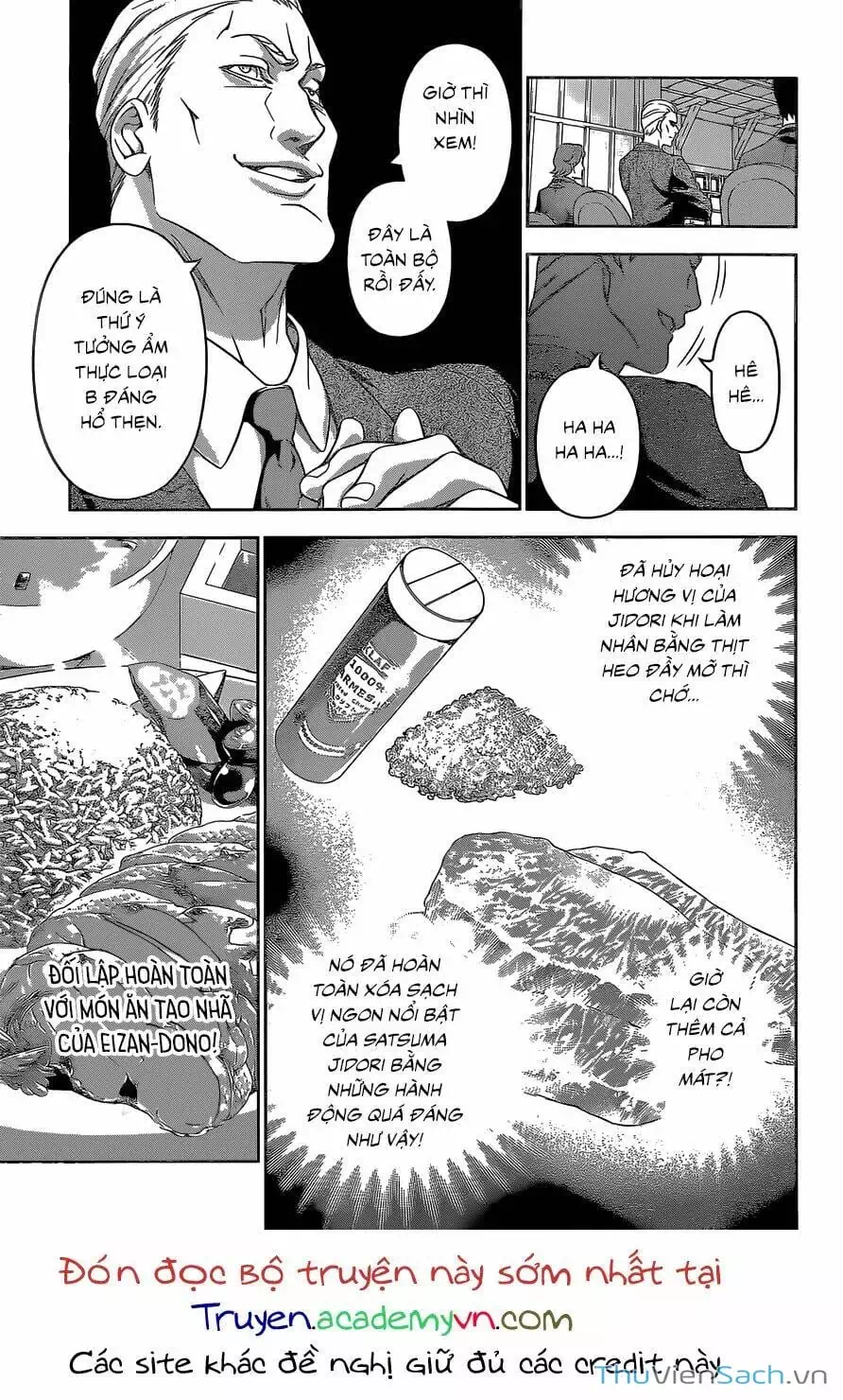 Truyện Tranh Vua Bếp Soma - Cuộc Chiến Ẩm Thực trang 7