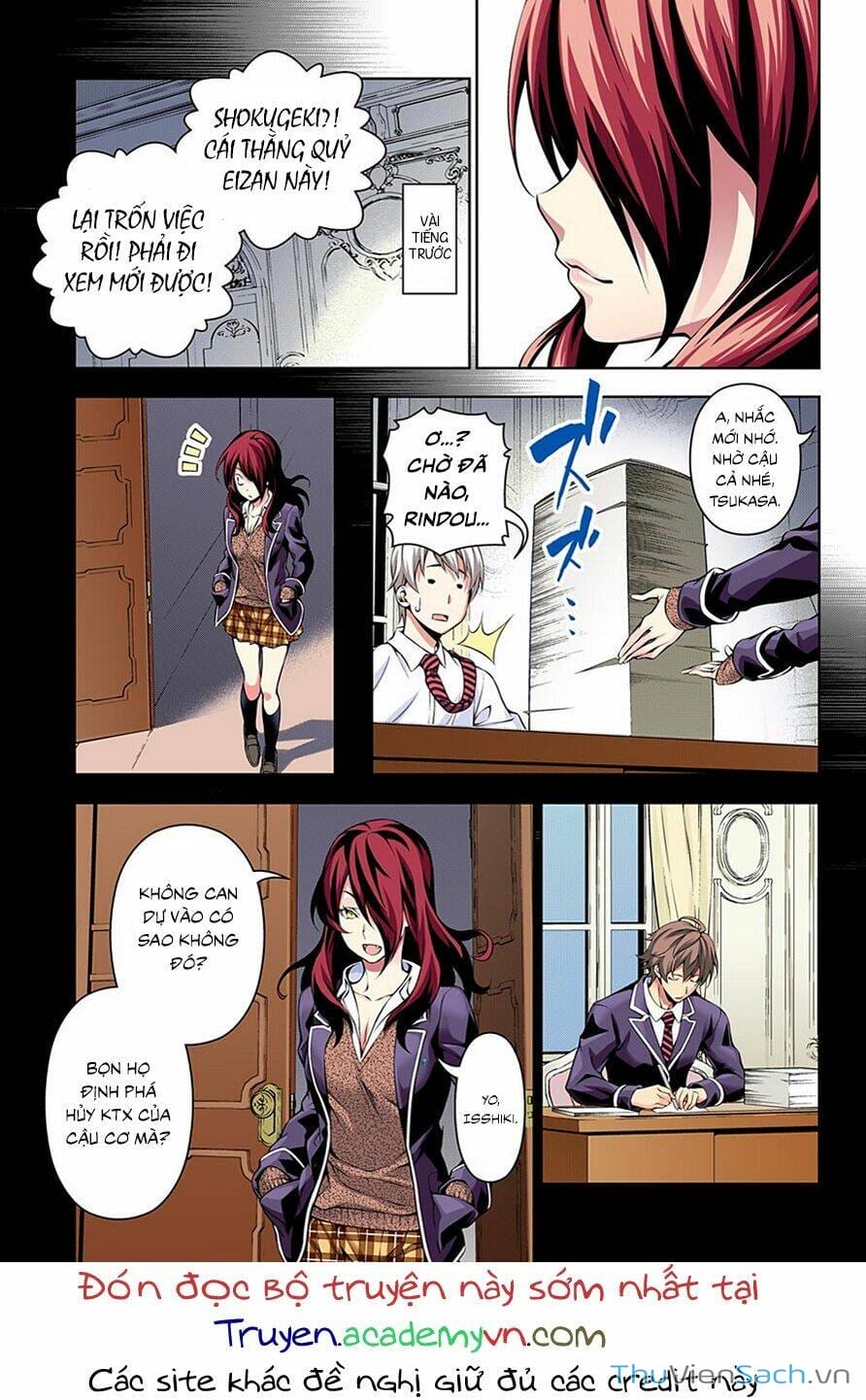 Truyện Tranh Vua Bếp Soma - Cuộc Chiến Ẩm Thực trang 7