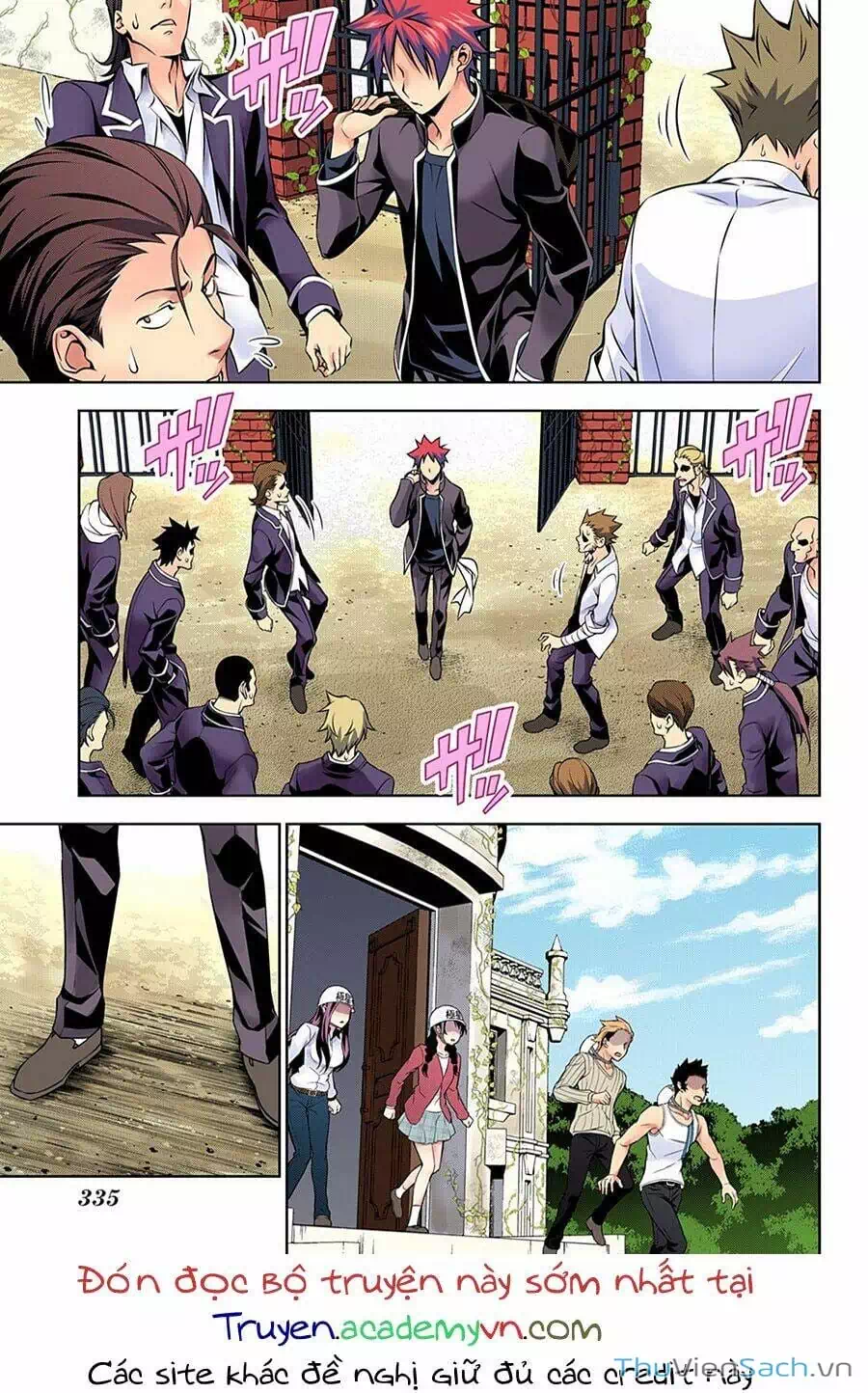 Truyện Tranh Vua Bếp Soma - Cuộc Chiến Ẩm Thực trang 7