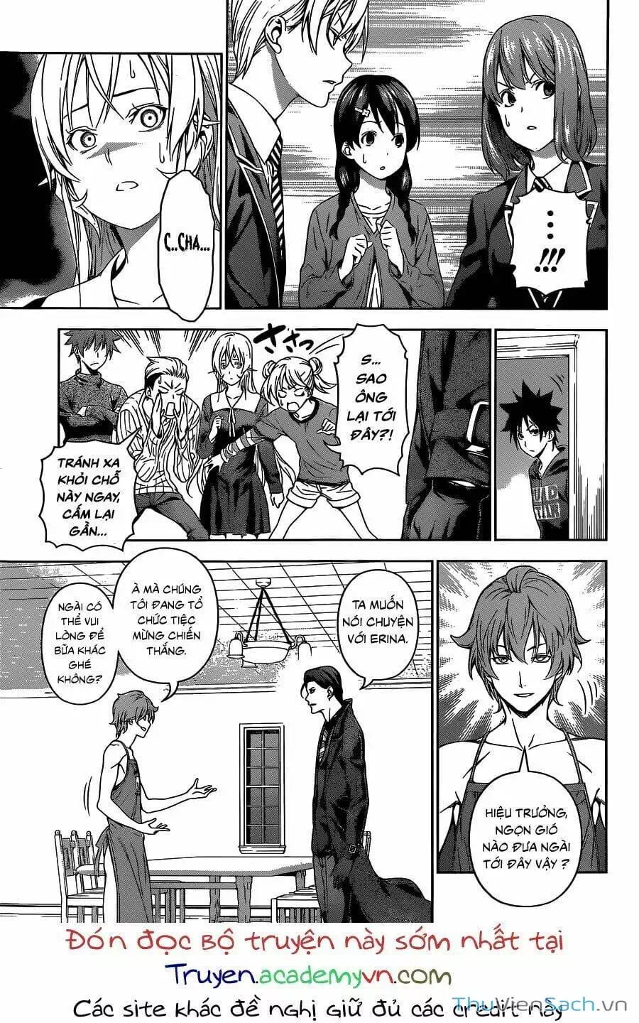 Truyện Tranh Vua Bếp Soma - Cuộc Chiến Ẩm Thực trang 7