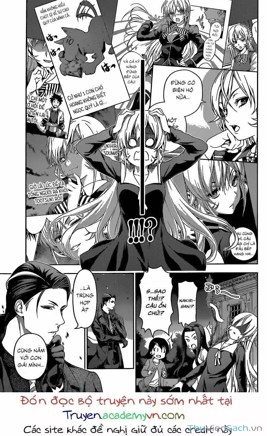Truyện Tranh Vua Bếp Soma - Cuộc Chiến Ẩm Thực trang 7