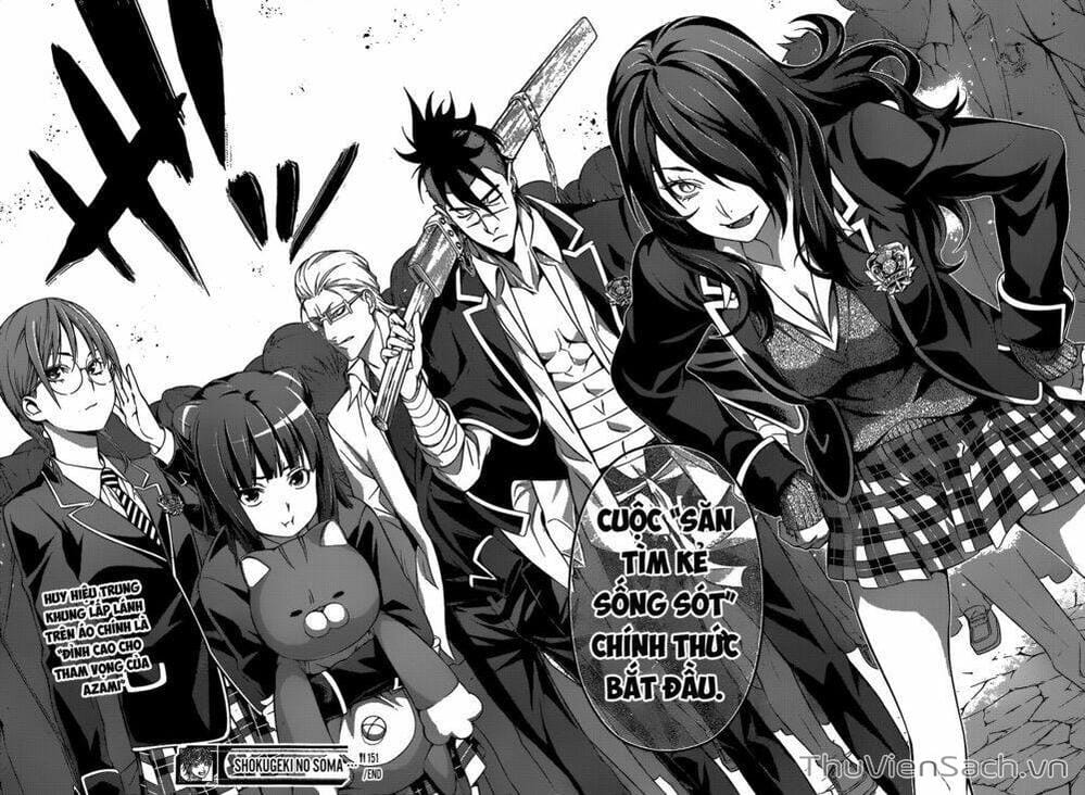 Truyện Tranh Vua Bếp Soma - Cuộc Chiến Ẩm Thực trang 7