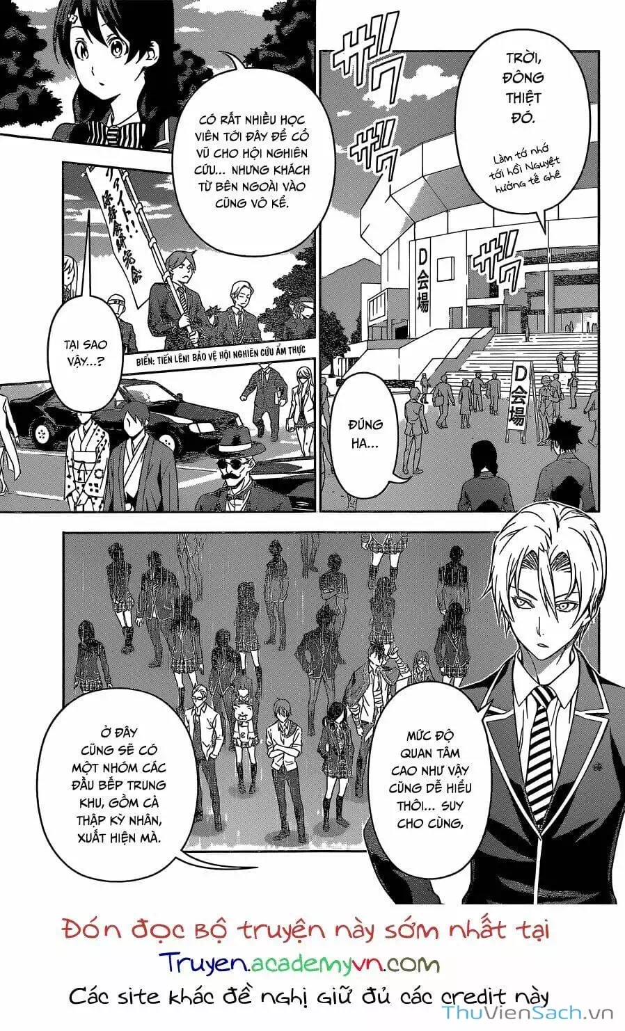 Truyện Tranh Vua Bếp Soma - Cuộc Chiến Ẩm Thực trang 7