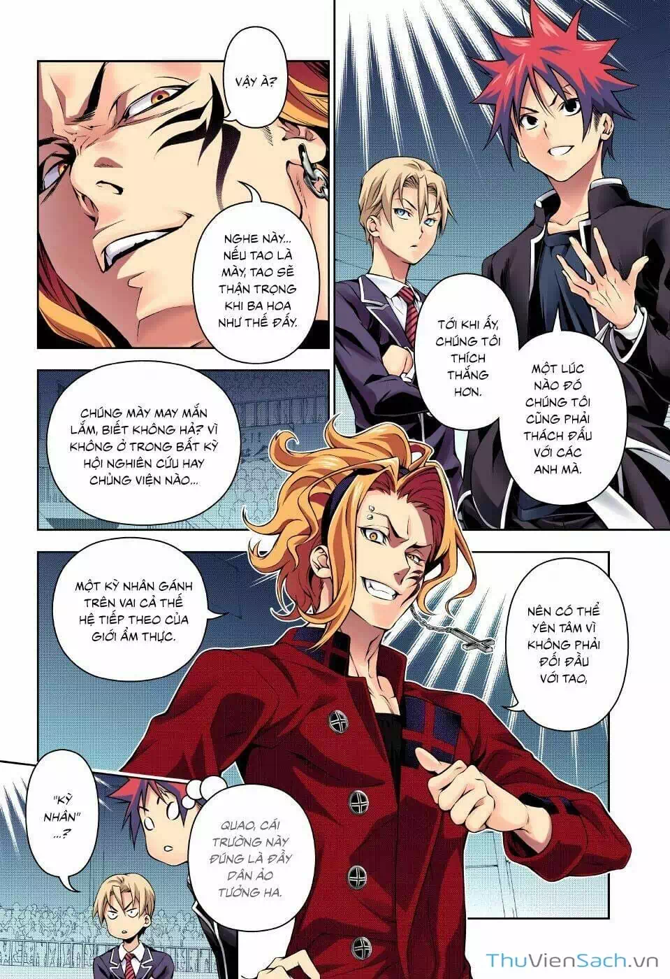 Truyện Tranh Vua Bếp Soma - Cuộc Chiến Ẩm Thực trang 7