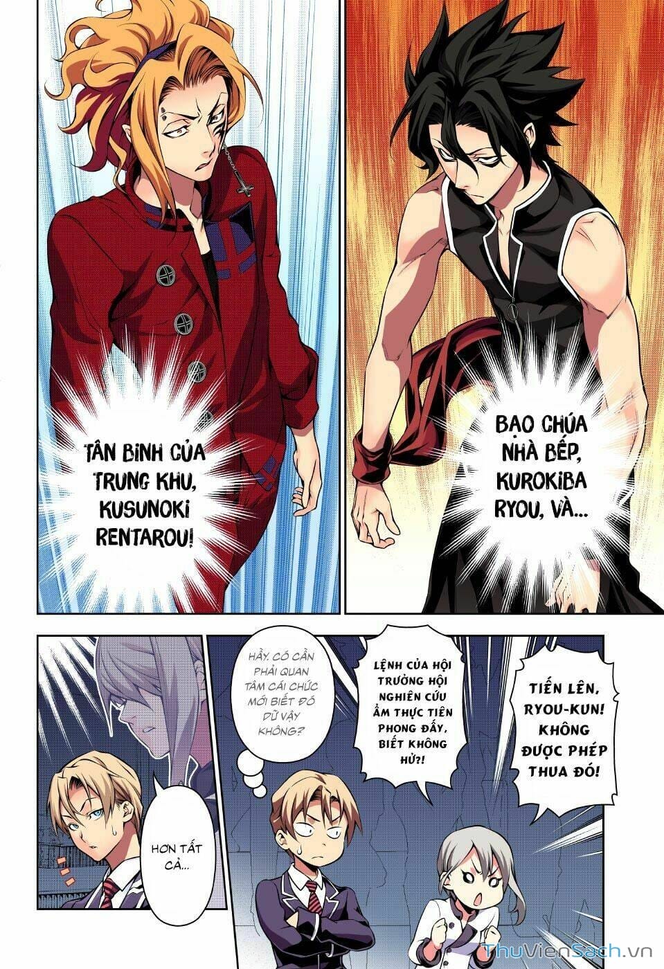 Truyện Tranh Vua Bếp Soma - Cuộc Chiến Ẩm Thực trang 7