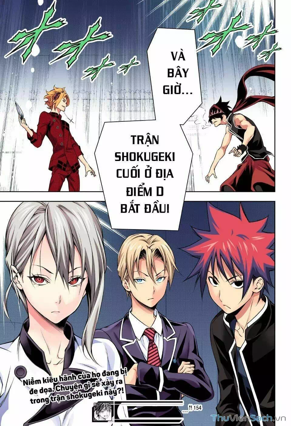 Truyện Tranh Vua Bếp Soma - Cuộc Chiến Ẩm Thực trang 7