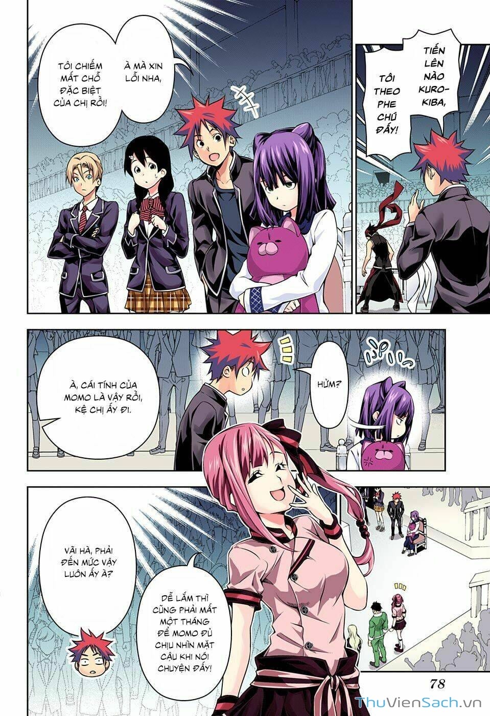 Truyện Tranh Vua Bếp Soma - Cuộc Chiến Ẩm Thực trang 7