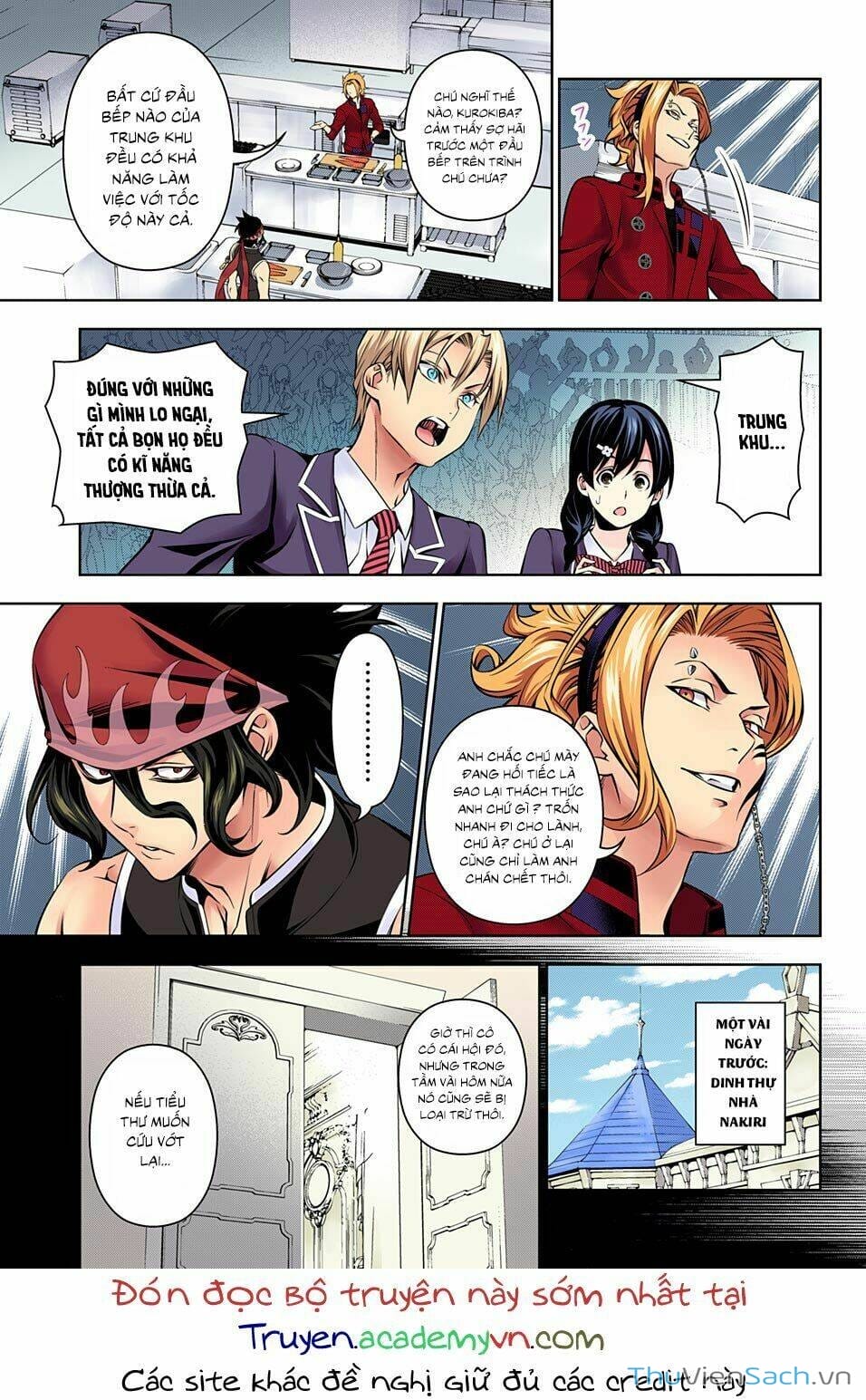 Truyện Tranh Vua Bếp Soma - Cuộc Chiến Ẩm Thực trang 7