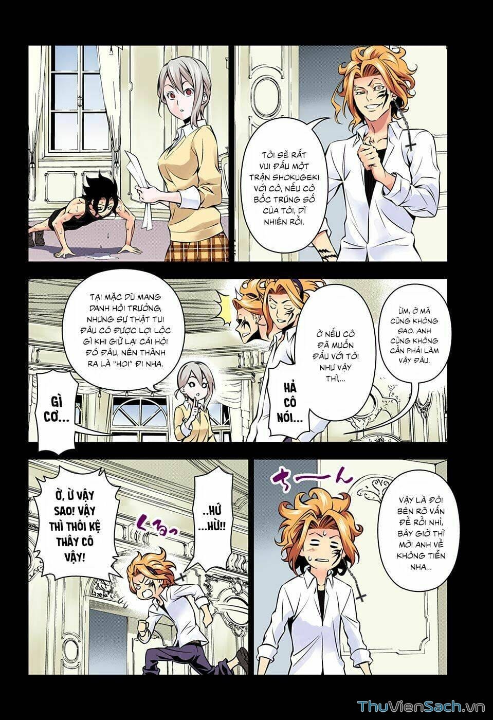 Truyện Tranh Vua Bếp Soma - Cuộc Chiến Ẩm Thực trang 7