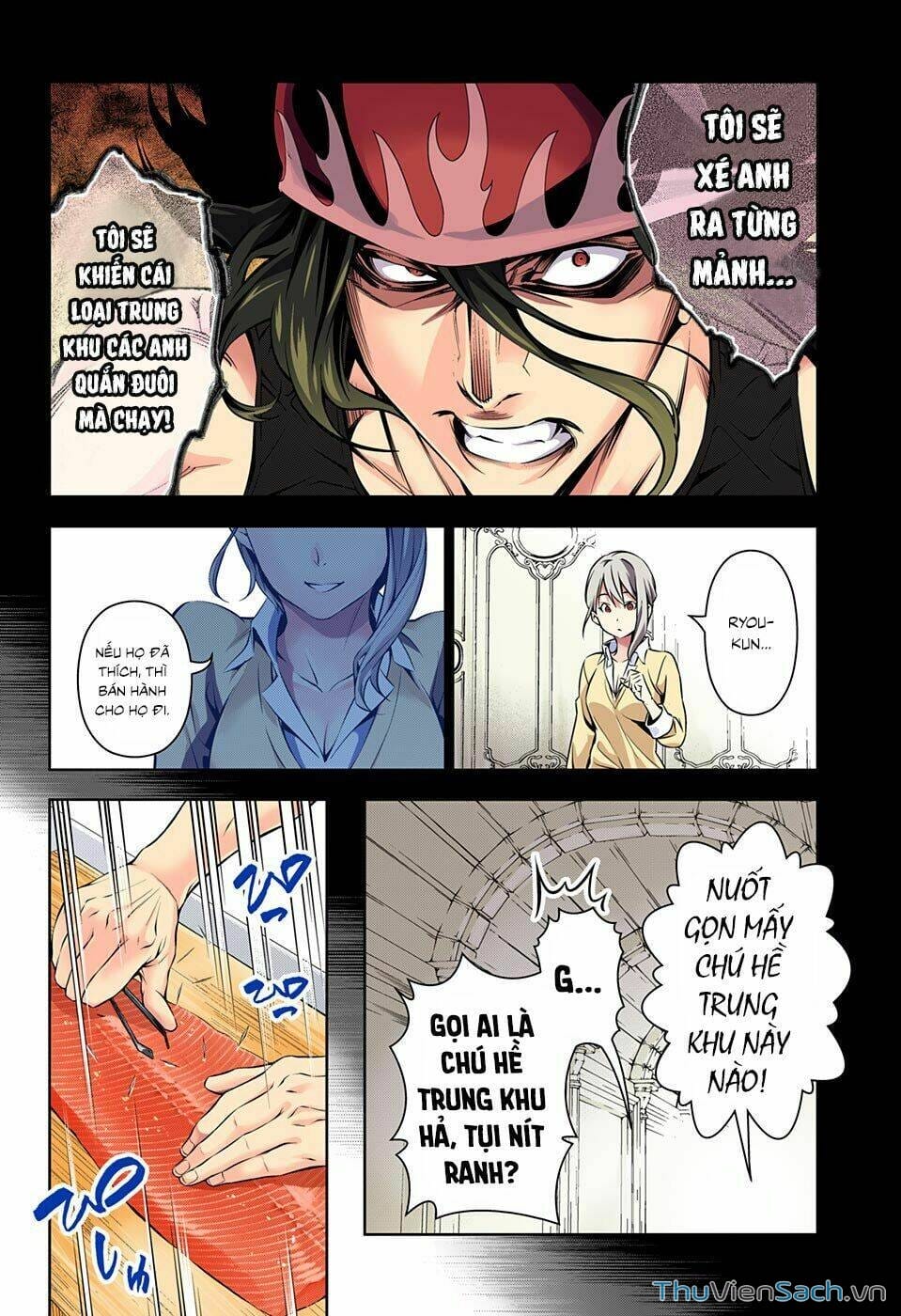 Truyện Tranh Vua Bếp Soma - Cuộc Chiến Ẩm Thực trang 7