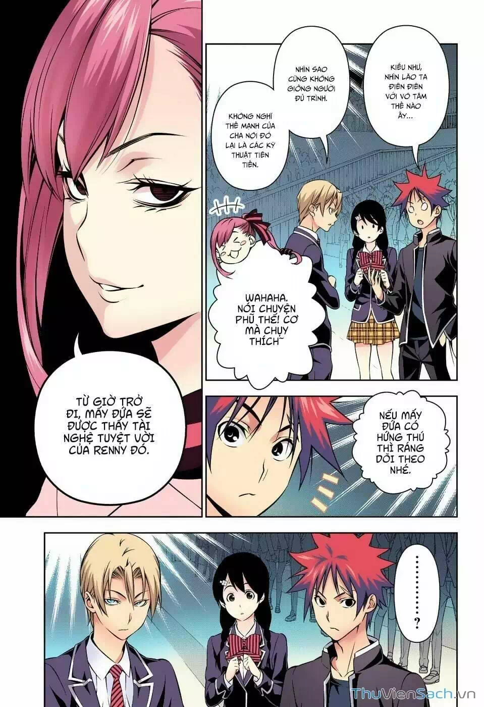 Truyện Tranh Vua Bếp Soma - Cuộc Chiến Ẩm Thực trang 7