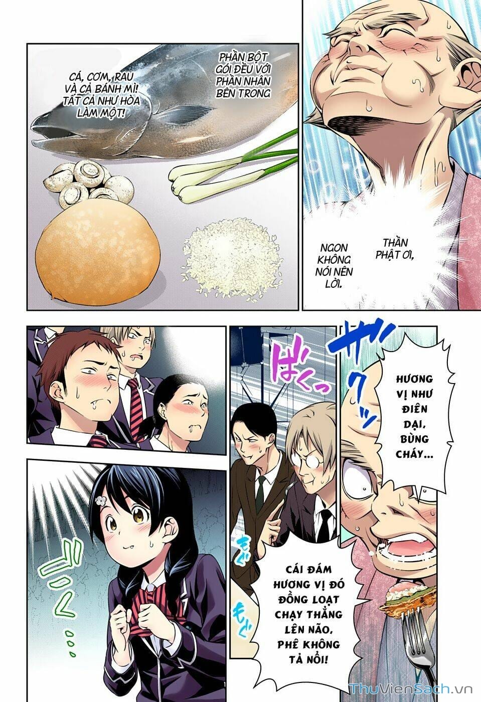 Truyện Tranh Vua Bếp Soma - Cuộc Chiến Ẩm Thực trang 7