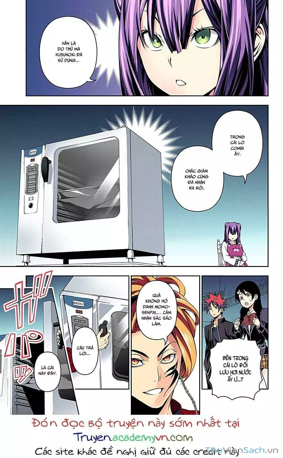 Truyện Tranh Vua Bếp Soma - Cuộc Chiến Ẩm Thực trang 7