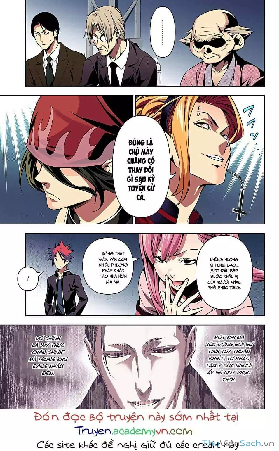 Truyện Tranh Vua Bếp Soma - Cuộc Chiến Ẩm Thực trang 7