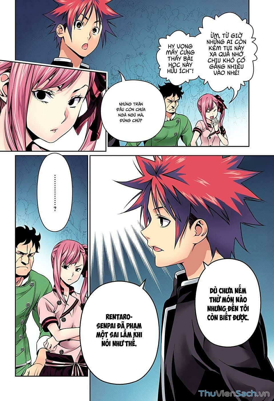 Truyện Tranh Vua Bếp Soma - Cuộc Chiến Ẩm Thực trang 7