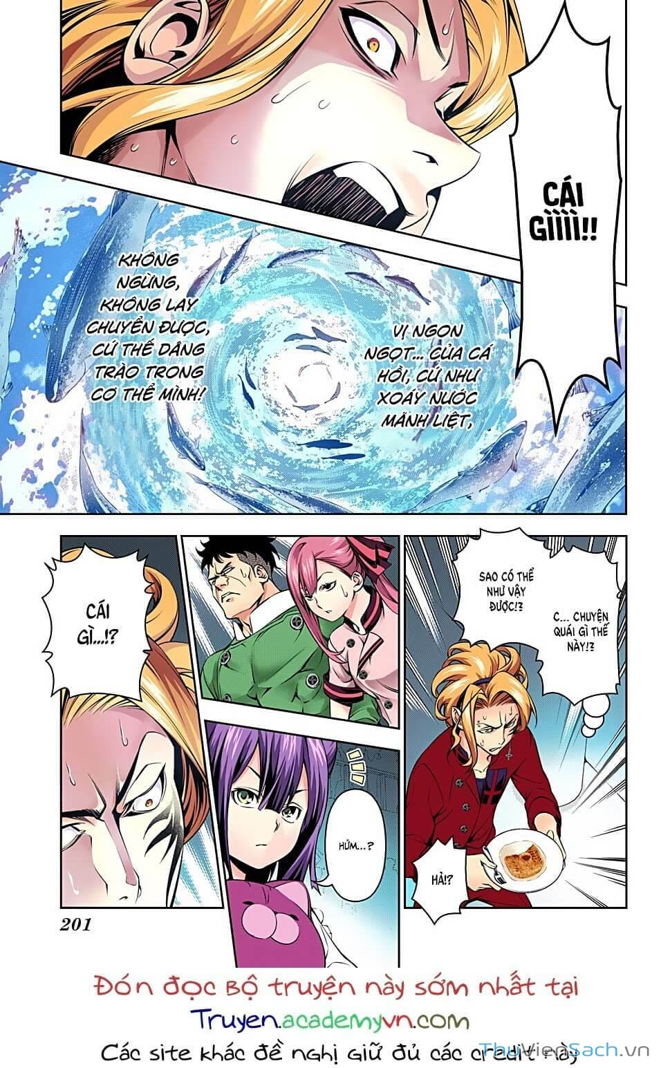 Truyện Tranh Vua Bếp Soma - Cuộc Chiến Ẩm Thực trang 7