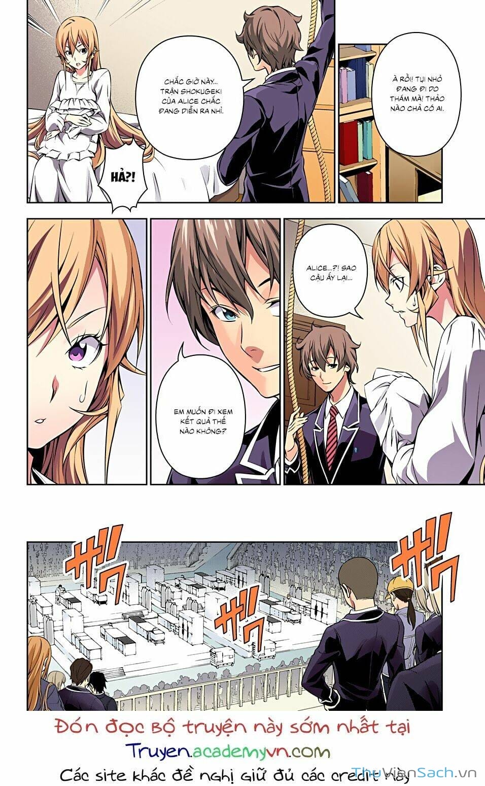 Truyện Tranh Vua Bếp Soma - Cuộc Chiến Ẩm Thực trang 7