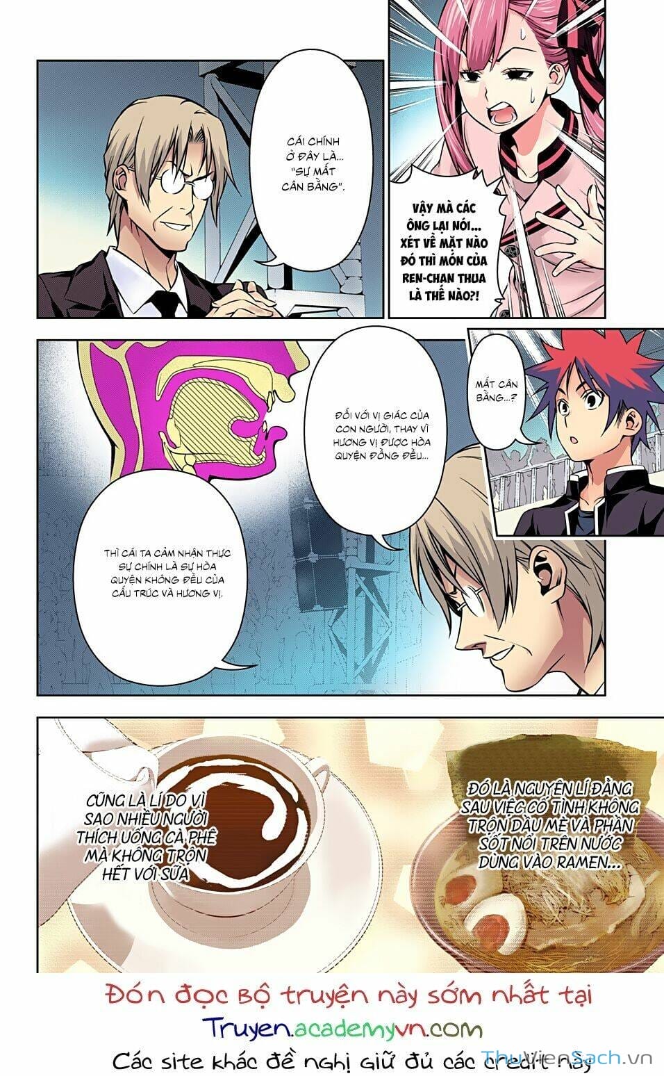 Truyện Tranh Vua Bếp Soma - Cuộc Chiến Ẩm Thực trang 7