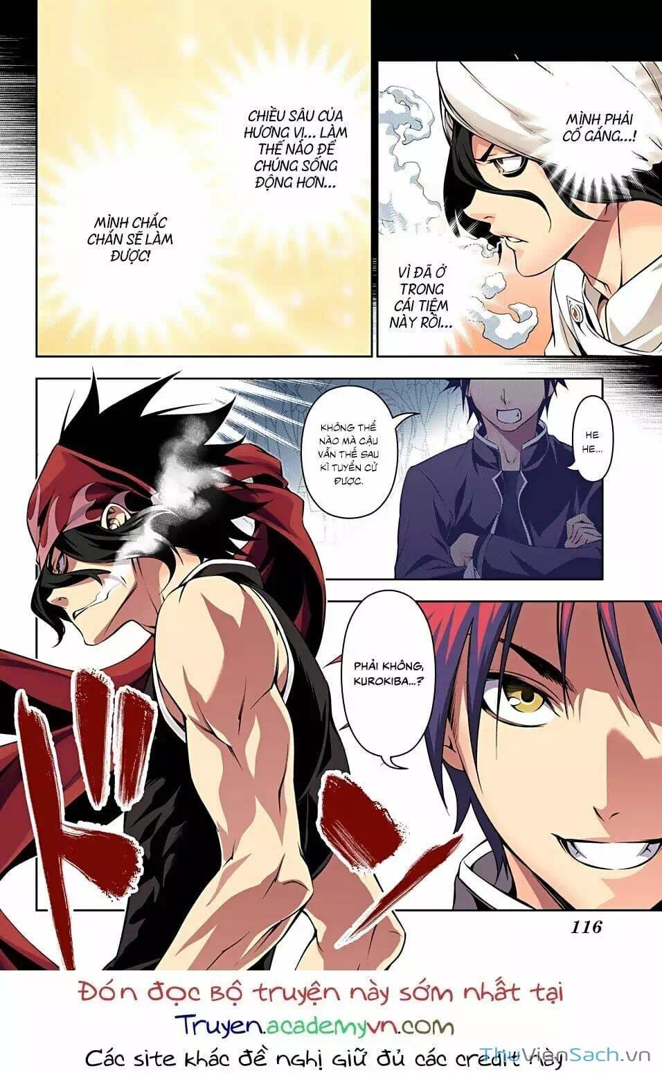 Truyện Tranh Vua Bếp Soma - Cuộc Chiến Ẩm Thực trang 7