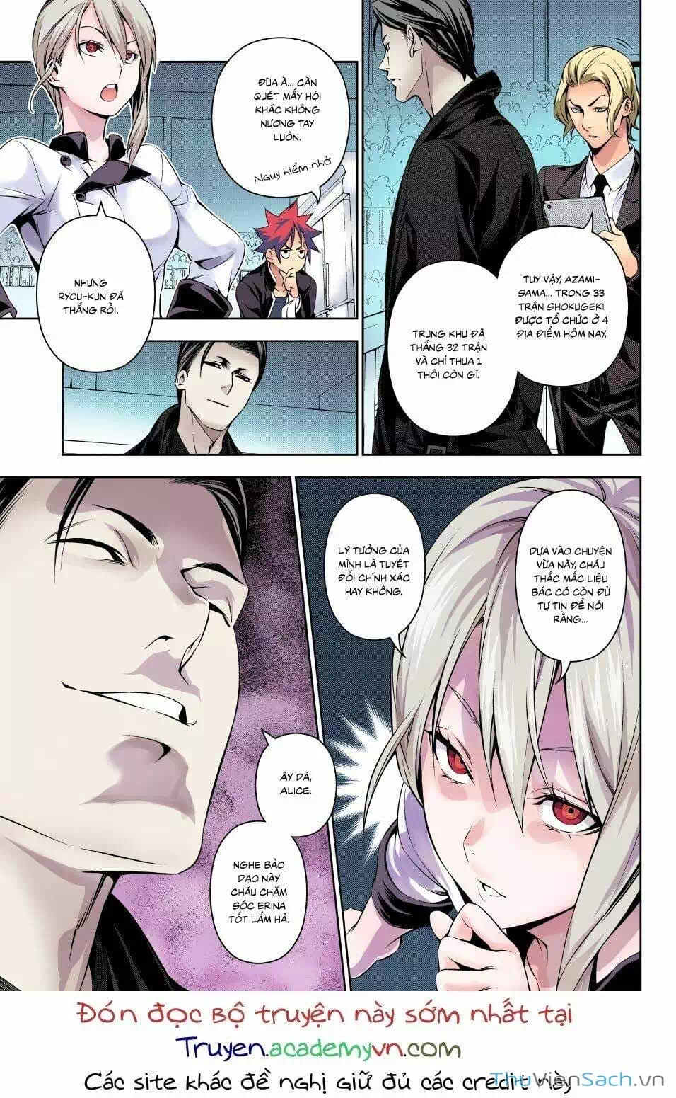 Truyện Tranh Vua Bếp Soma - Cuộc Chiến Ẩm Thực trang 7