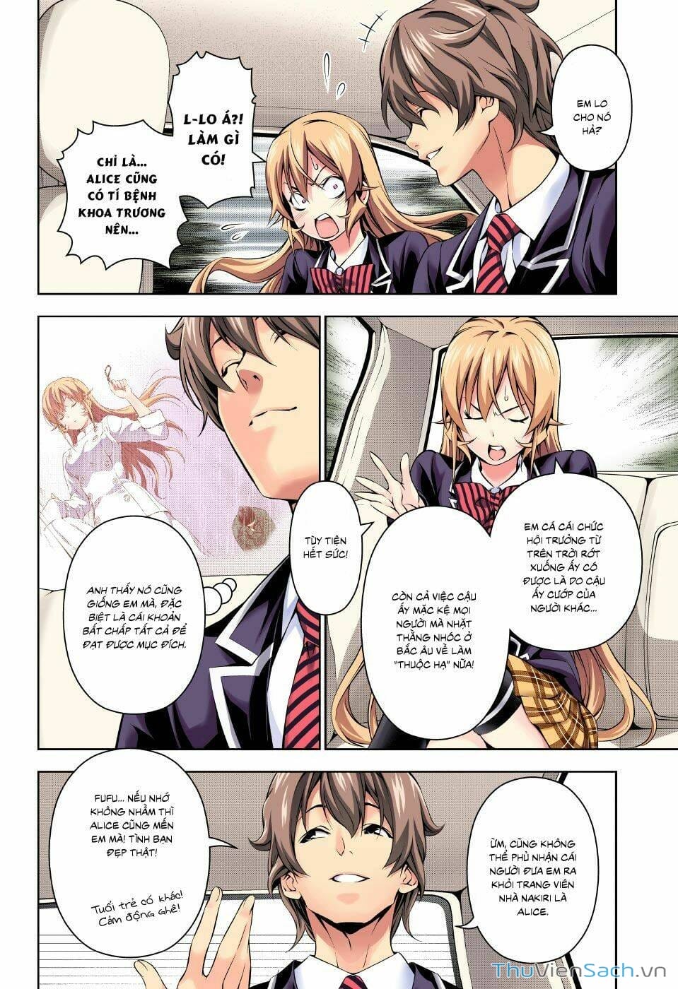 Truyện Tranh Vua Bếp Soma - Cuộc Chiến Ẩm Thực trang 7