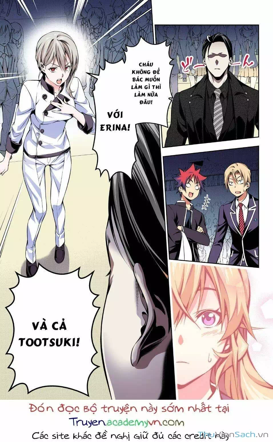 Truyện Tranh Vua Bếp Soma - Cuộc Chiến Ẩm Thực trang 7