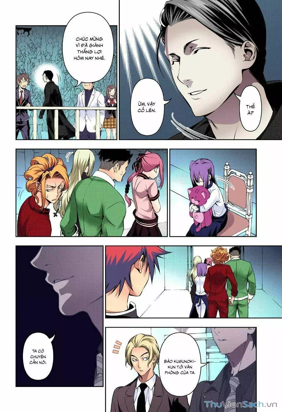 Truyện Tranh Vua Bếp Soma - Cuộc Chiến Ẩm Thực trang 7