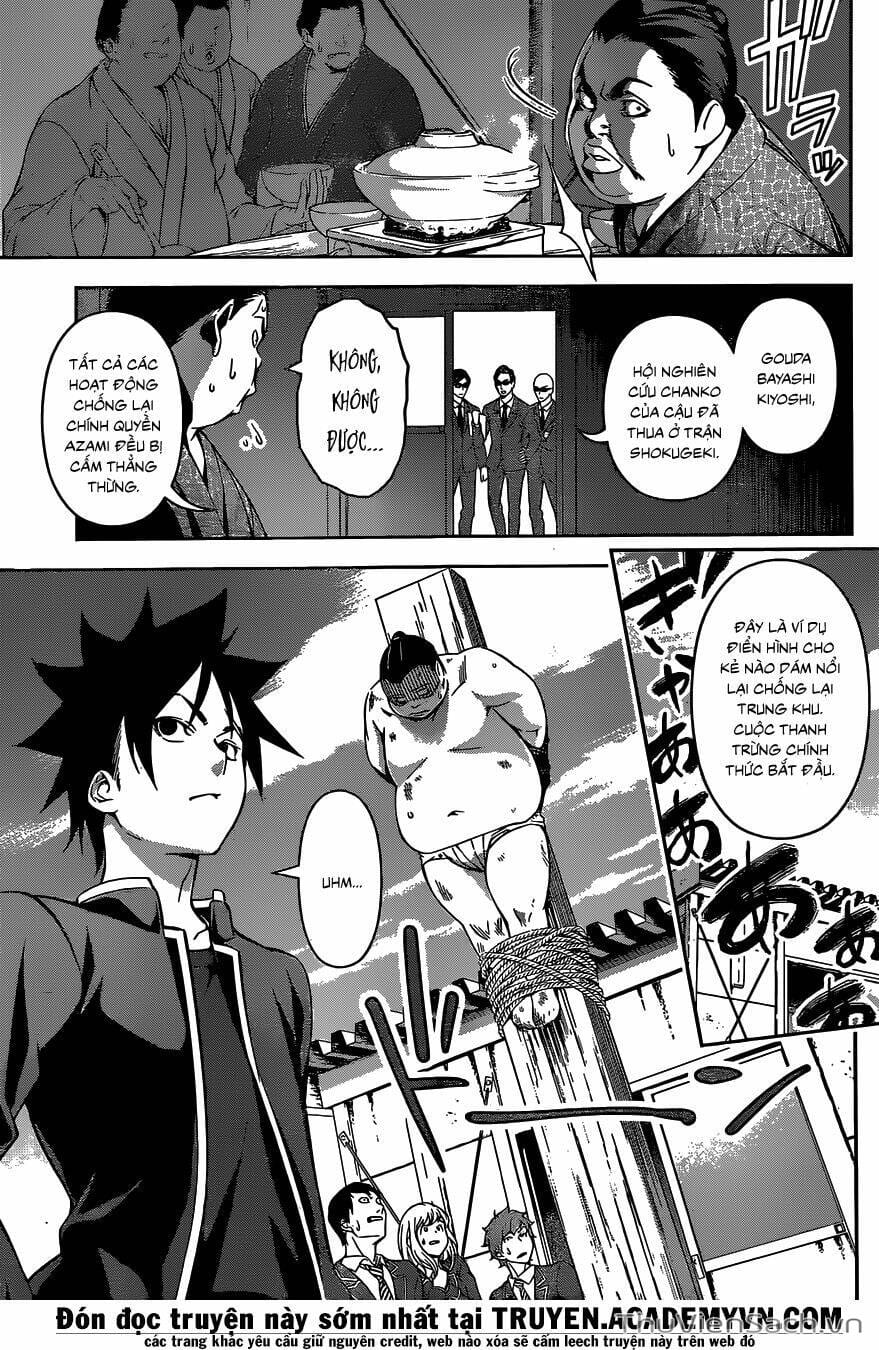 Truyện Tranh Vua Bếp Soma - Cuộc Chiến Ẩm Thực trang 7