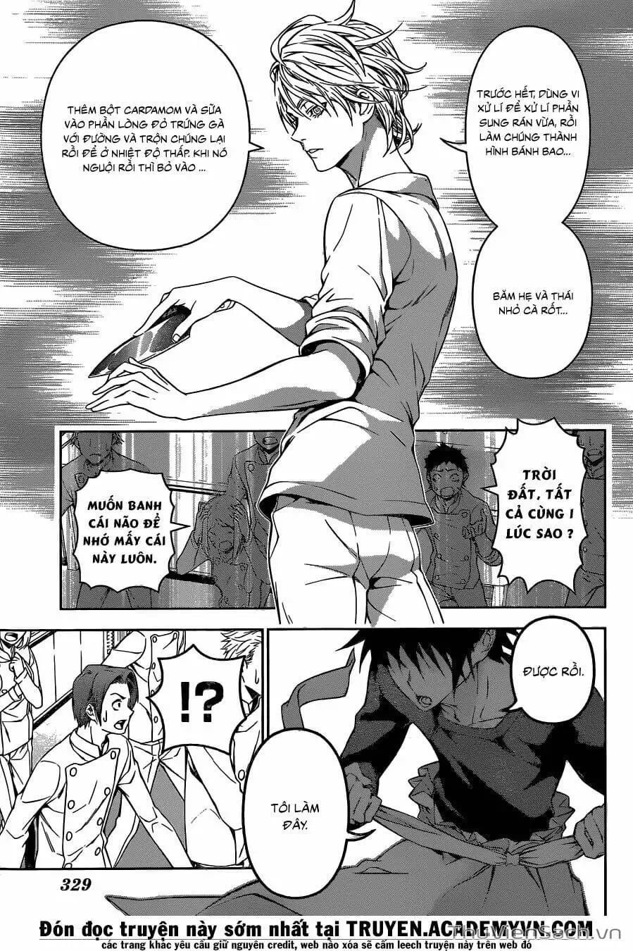 Truyện Tranh Vua Bếp Soma - Cuộc Chiến Ẩm Thực trang 7