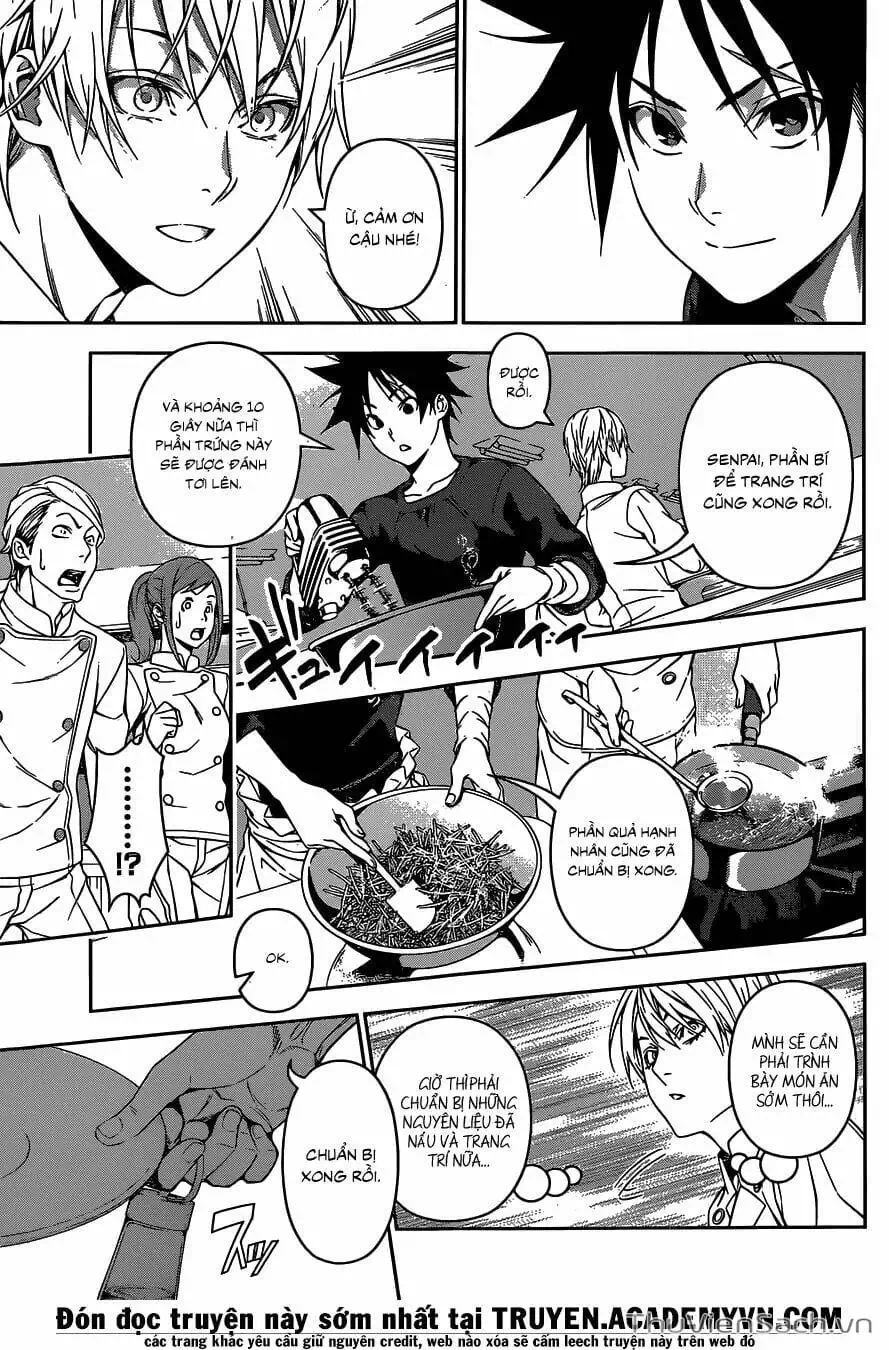 Truyện Tranh Vua Bếp Soma - Cuộc Chiến Ẩm Thực trang 7