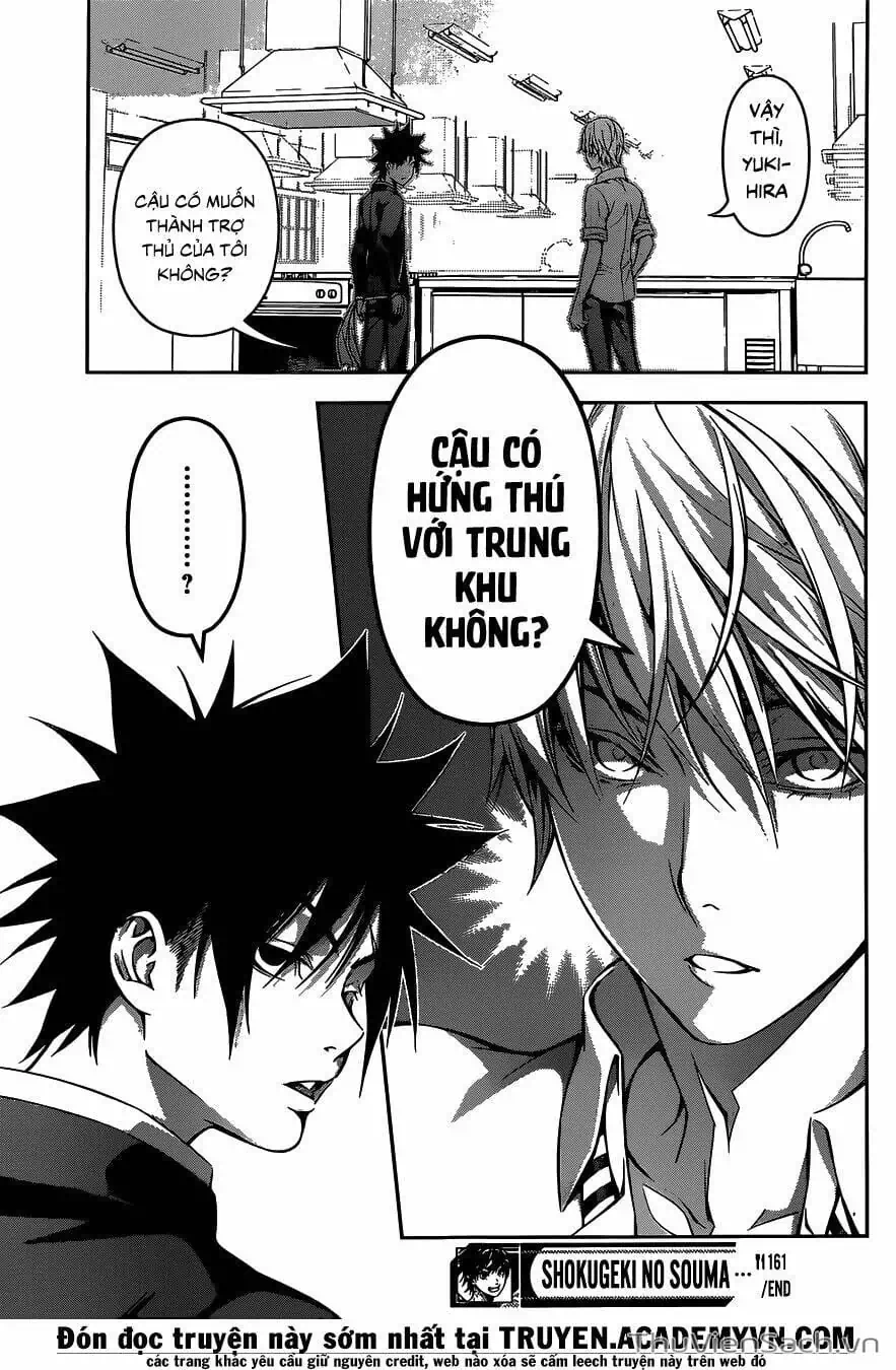 Truyện Tranh Vua Bếp Soma - Cuộc Chiến Ẩm Thực trang 7