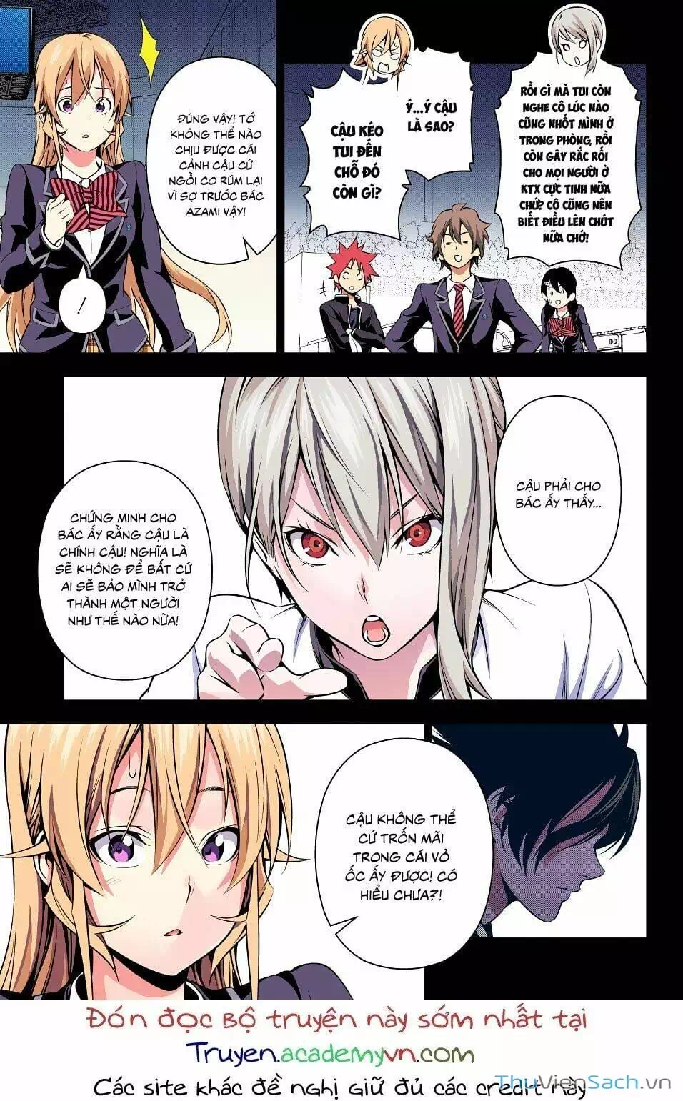 Truyện Tranh Vua Bếp Soma - Cuộc Chiến Ẩm Thực trang 7