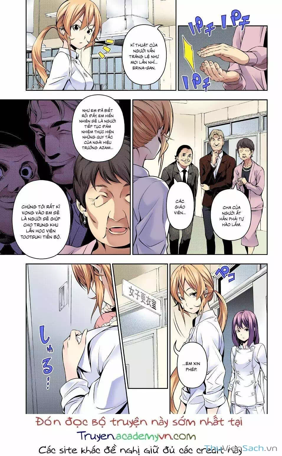 Truyện Tranh Vua Bếp Soma - Cuộc Chiến Ẩm Thực trang 7