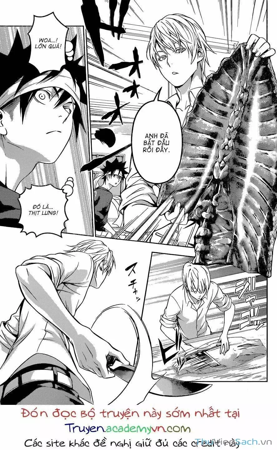 Truyện Tranh Vua Bếp Soma - Cuộc Chiến Ẩm Thực trang 7