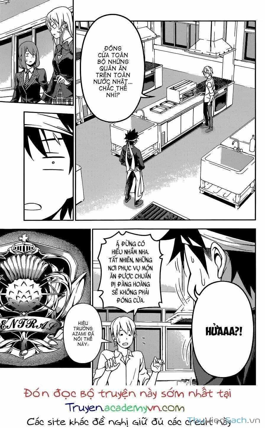 Truyện Tranh Vua Bếp Soma - Cuộc Chiến Ẩm Thực trang 7
