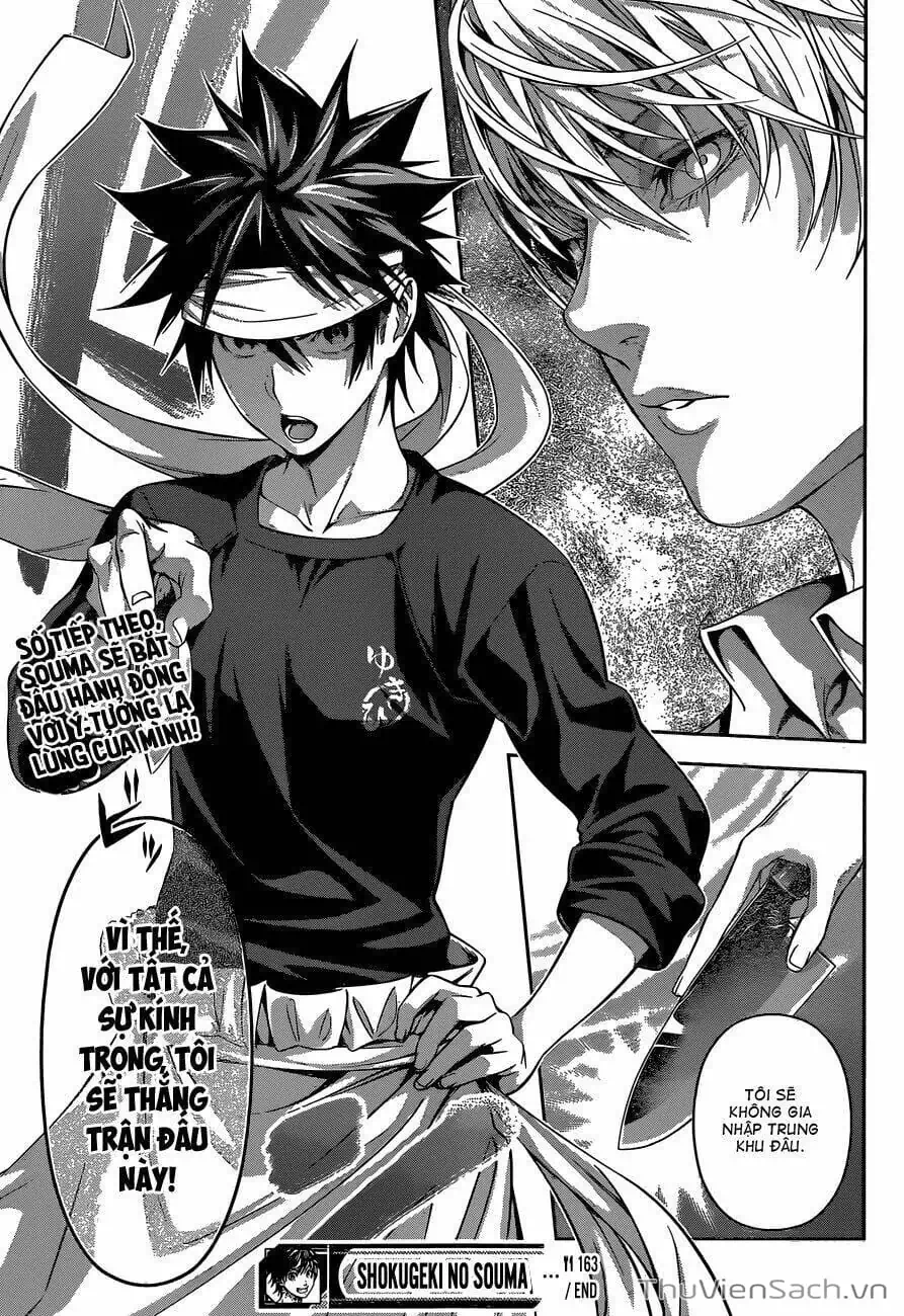 Truyện Tranh Vua Bếp Soma - Cuộc Chiến Ẩm Thực trang 7